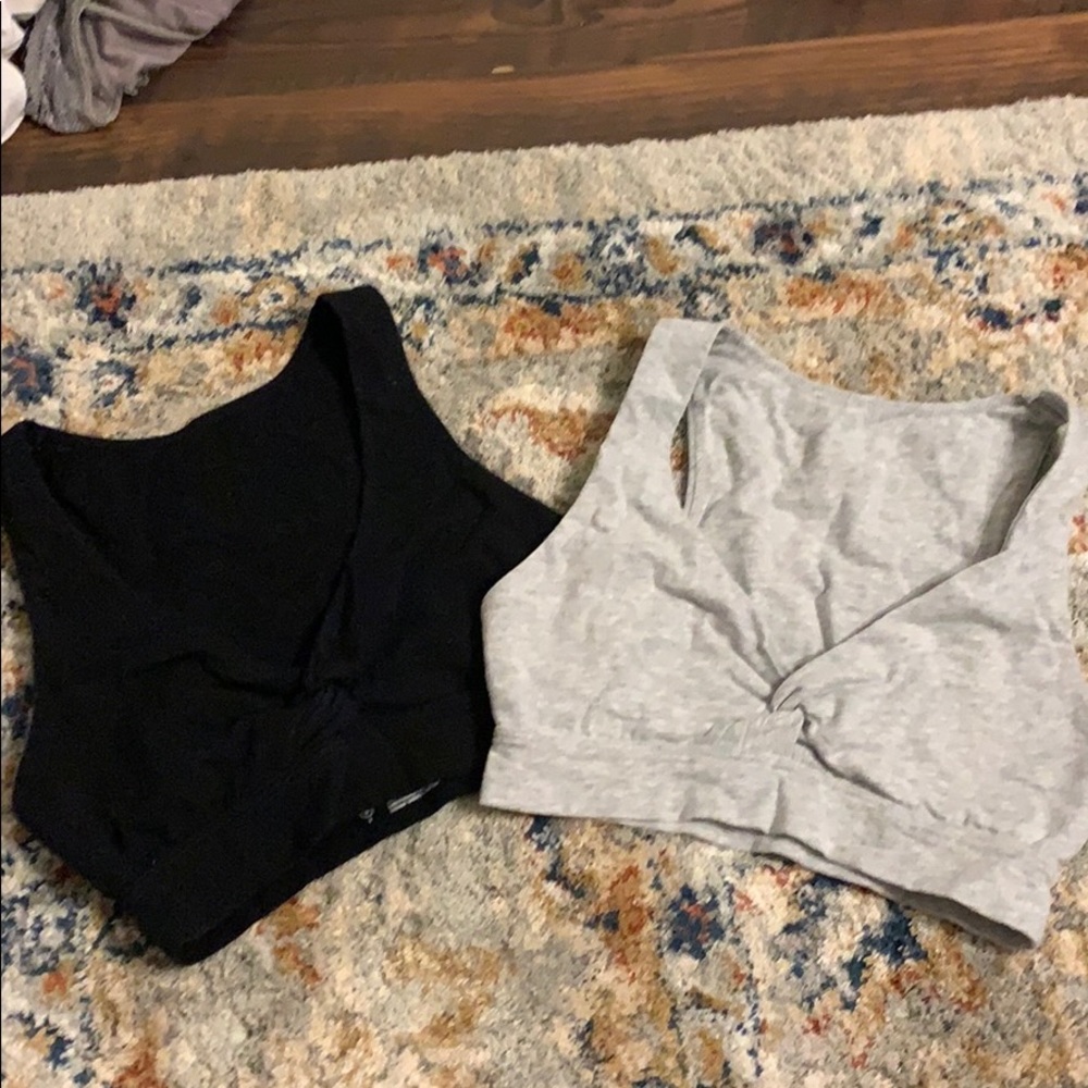 2 aerie knot bras